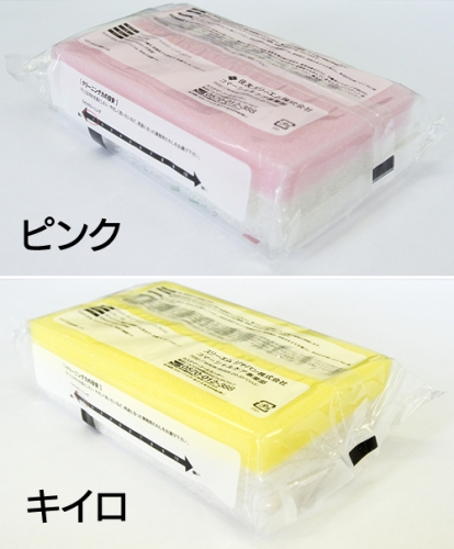 3M ライトクリーニングタワシ　研磨剤不使用　S・L　キイロ/ピンク　業務用　10個入り×6箱